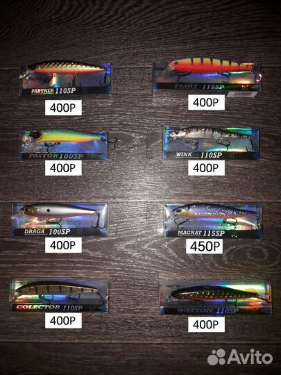 Воблеры Салмо,Косадака,Тцуеки,Халко