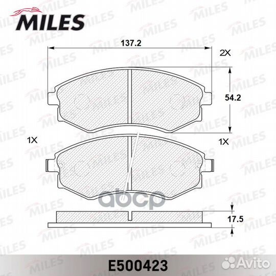 Колодки тормозные педние (Смесь ceramic) hyunda