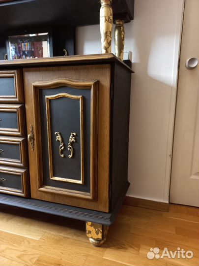 Сервант буфет дубовый бу