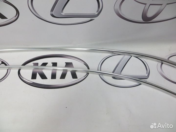 Хромированные молдинги крыши Audi A 8