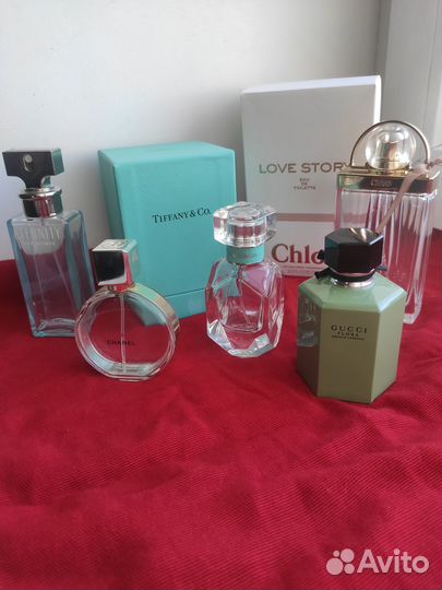 Флакон из под духов и коробки оригинальные