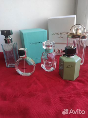 Флакон из под духов и коробки оригинальные