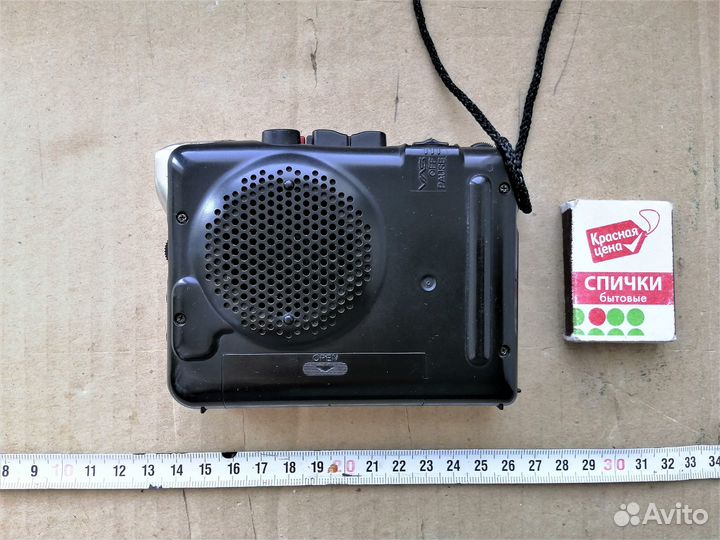 Мини-кассетный аудиомагнитофон panasonic RQ-L319