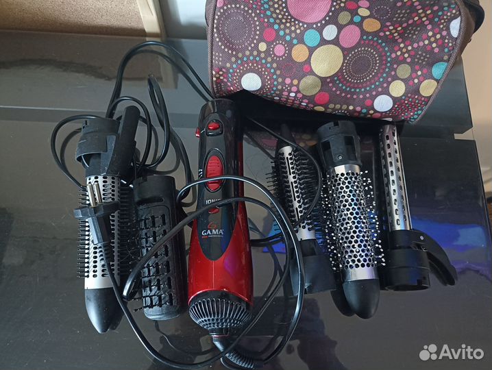 Фен-щетка gama