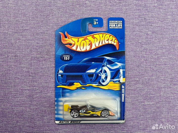 Ferrari 333 SP - Hot Wheels 2001