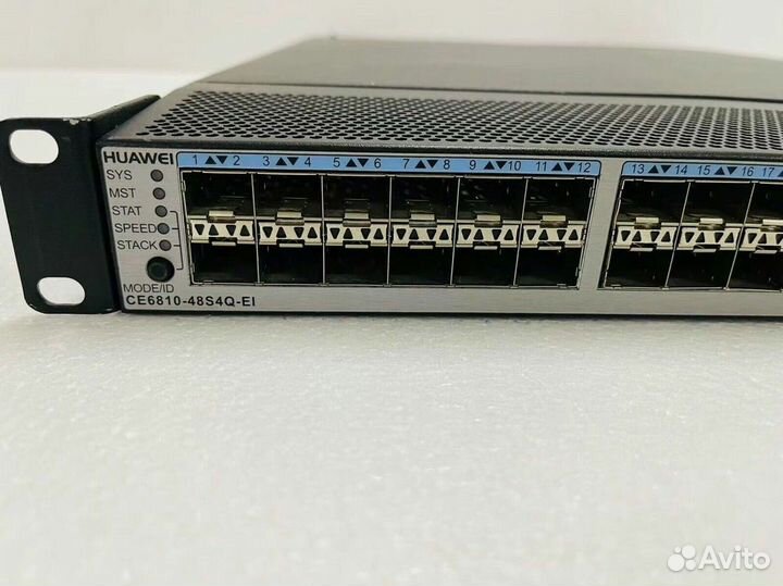 Huawei CE6810-48S4Q-EI 48x 10G SFP+ & 4x 40G qsfp+ Ports Switch W/ Dual AC PSU