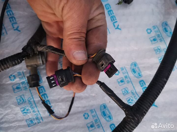 Ленд ровер велар L560 проводка переднего бампера
