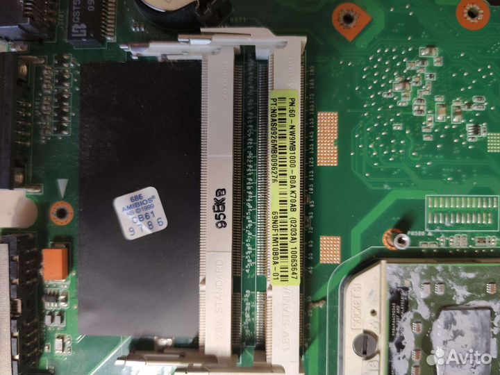 Asus K51A (K51AB MB Main board rev: 2.1)