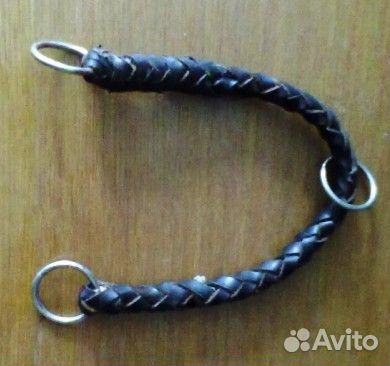 Ошейник и прихват собачьего ошейника