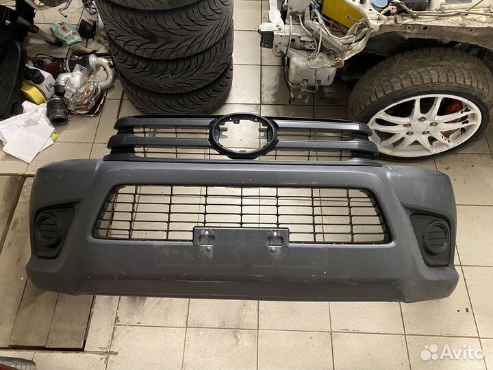 Бампер передний Hilux revo 2015+