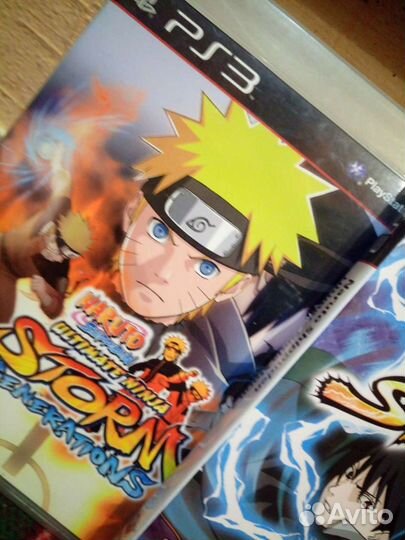 Игры на PS 3 Naruto и другие диски