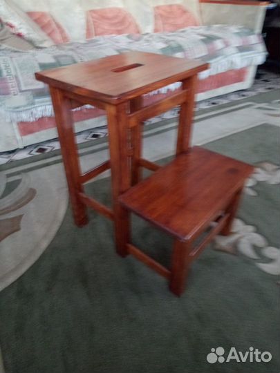 Табурет-лестница-стремянка берёза