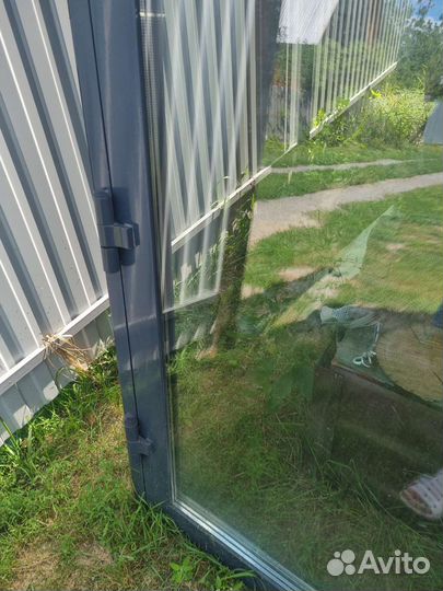 Дверь входная алюминиевая