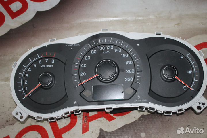 Комбинация приборов kia rio 3