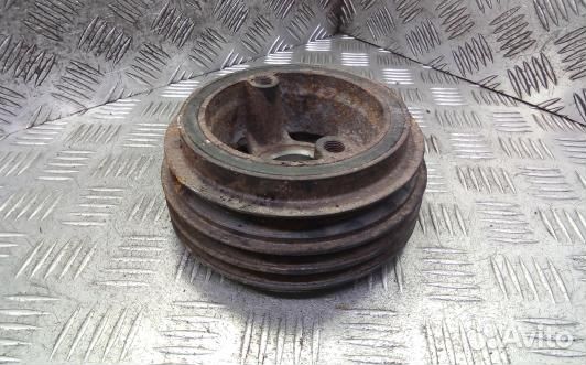 Шкив коленвала демпферный дизельный mitsubishi paj