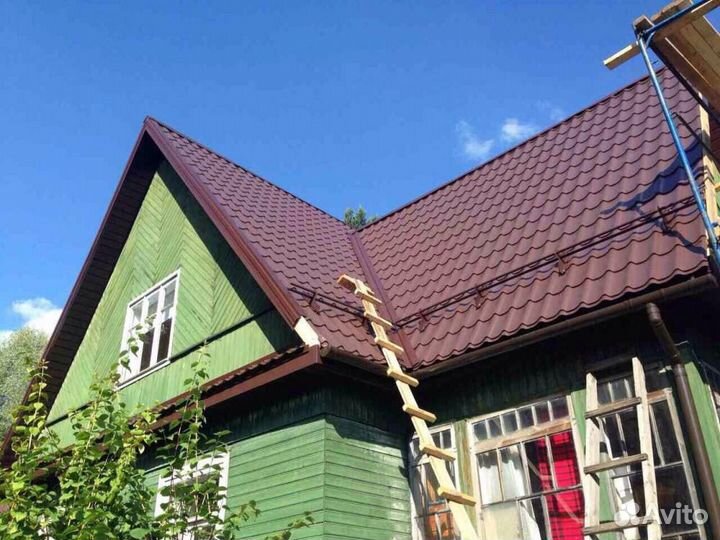 Крыша кровельные работы