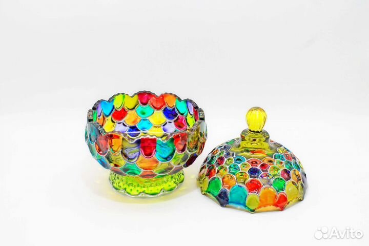 Сахарница ваза с крышкой.Подарок