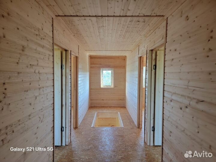 Каркасный дом 9х11