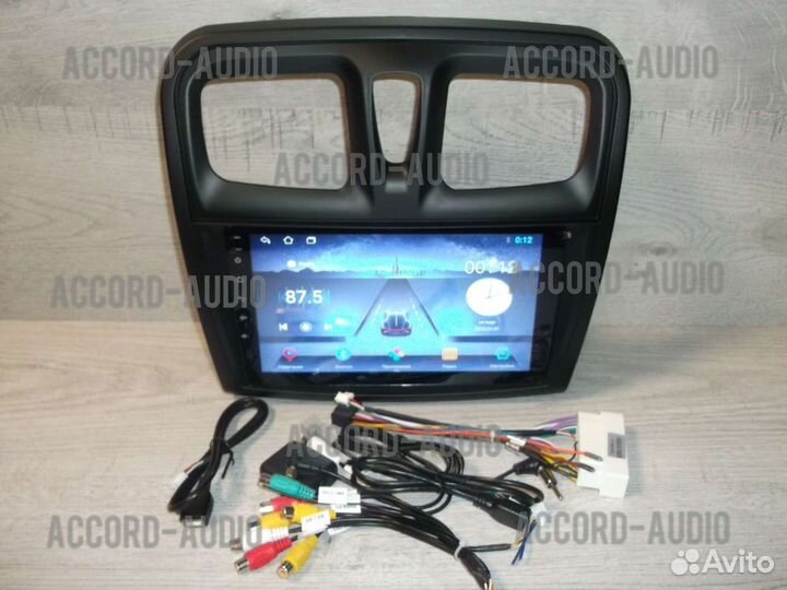 Магнитола 2DIN Renault Logan 2 Android GPS WiFi