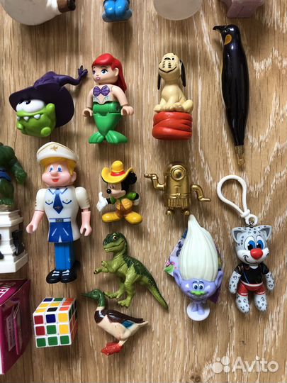 Киндер сюрприз игрушки ландрин топперы