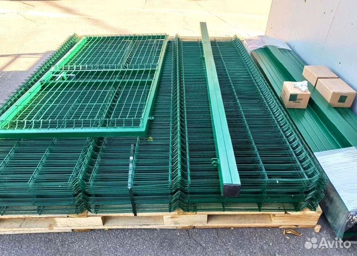 3D Сетка гиттер для забора