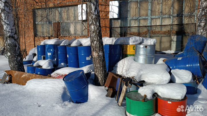 Бочки металлические 200 л