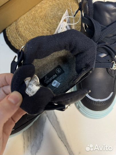 Новые челки ботинки демисезонные для девочки 28 29