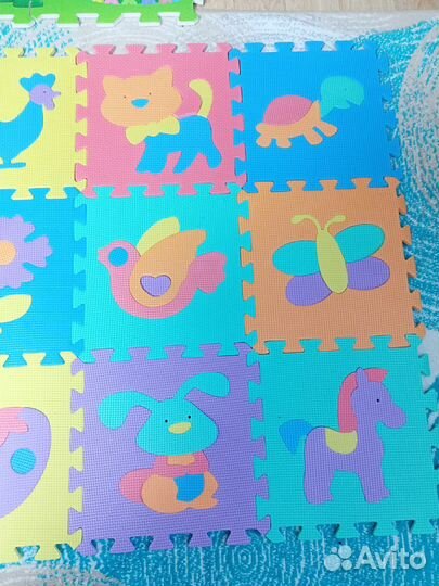 Напольный мягкий пазл