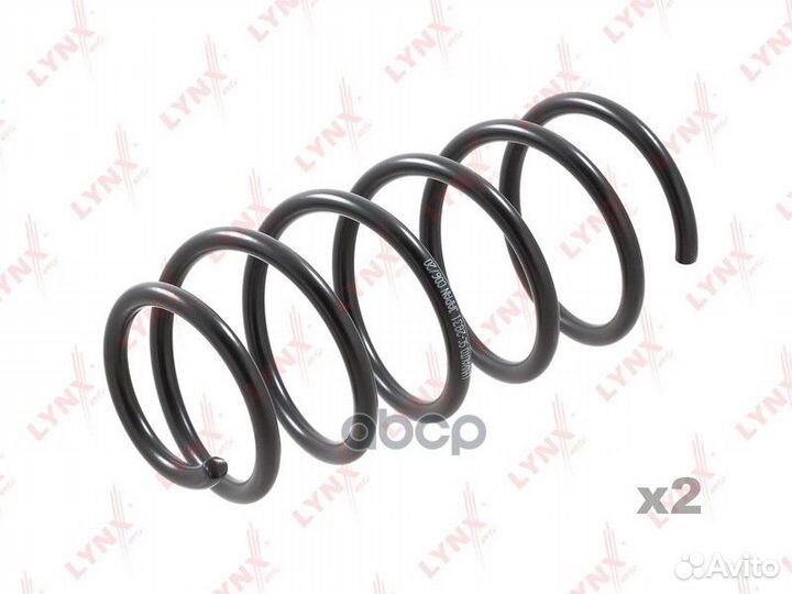 Пружина подвески chevrolet aveo 1,4/1,5 5/05- п