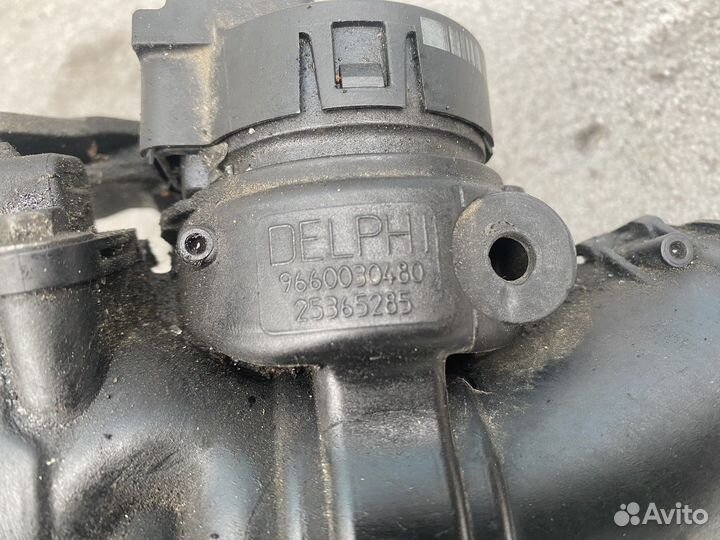 Дозатор воздуха в сборе Citroen C4 1.6 дизель