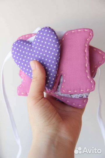 Гирлянда - растяжка имя (буквы декор для детской)