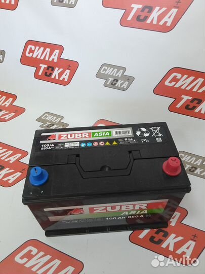 Аккумулятор zubr Asia автомобильный 100ач