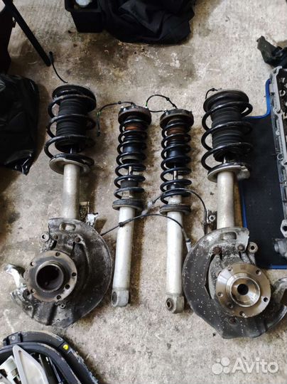 Передние задние амортизаторы EDC на BMW E39 ориг