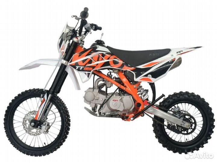 Питбайк kayo evolution YX125EM 17/14 KRZ эл. мех