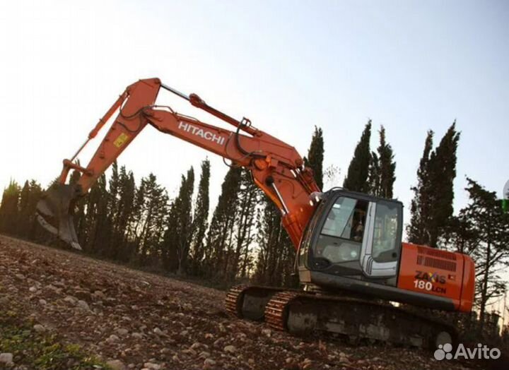 Cтекло Hitachi ZX LCN-3 дверное левое верхнее