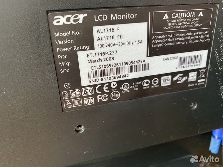 Монитор Acer