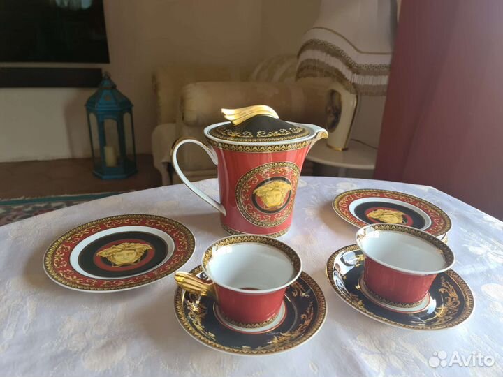 Чайный сервиз Versace Gorgona оригинал