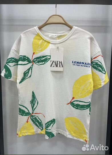Футболка 116, 128 zara