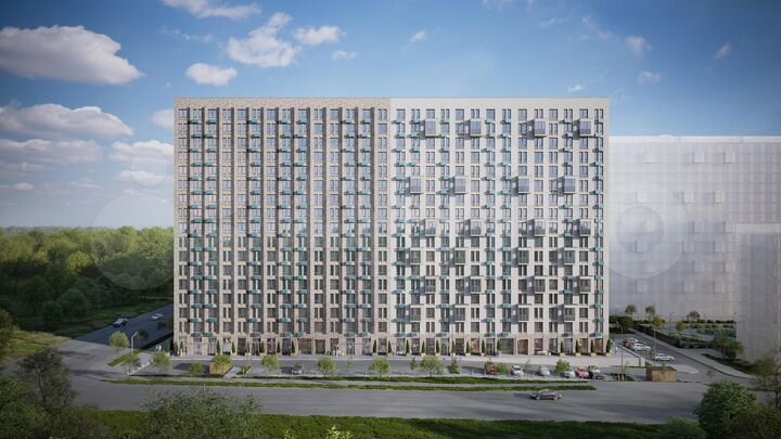 2-к. квартира, 32,4 м², 8/17 эт.