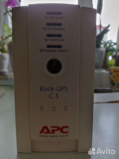 Ибп APS Back-UPS CS 500 б/у