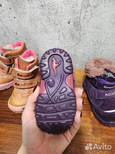 Ботиночки осень зима для девочки 21