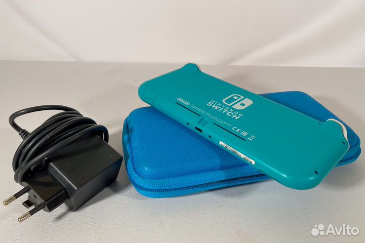 Прошитый Nintendo Switch Lite (чехол, 128gb)