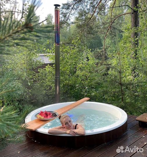 Купель фурако теплая с печью