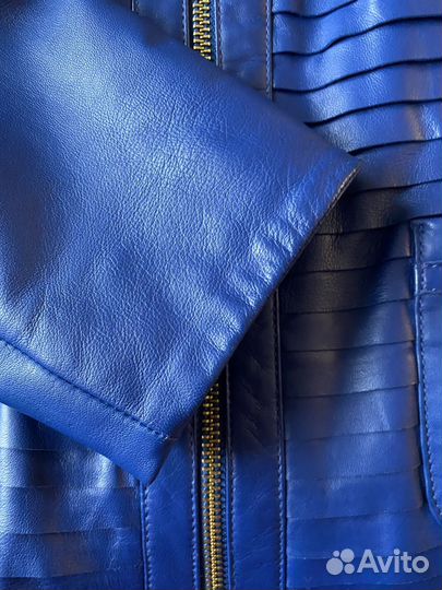 Кожаная куртка женская luisa spagnoli