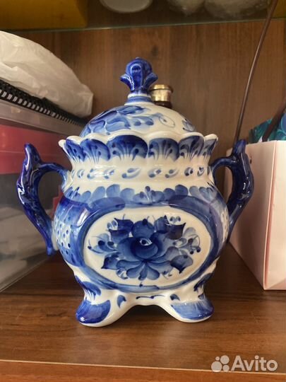 Конфетница Гжель