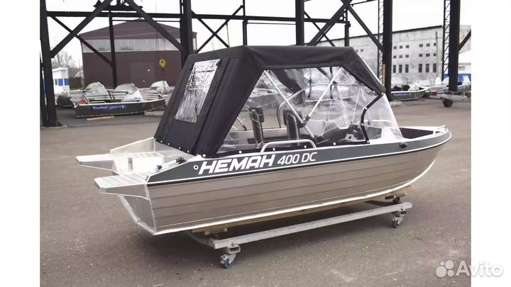 Алюминиевая лодка Neman-400 DC