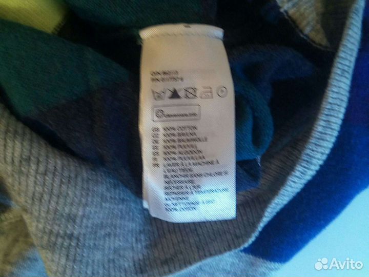 Кардриган H&M р50 хлопок