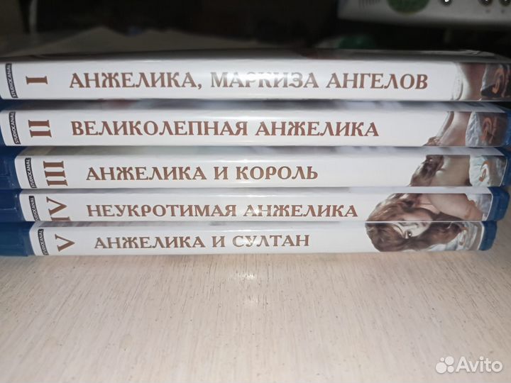 Анжелика полная коллекция Blu-Ray