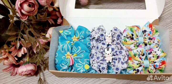 Бантики,заколки для модниц