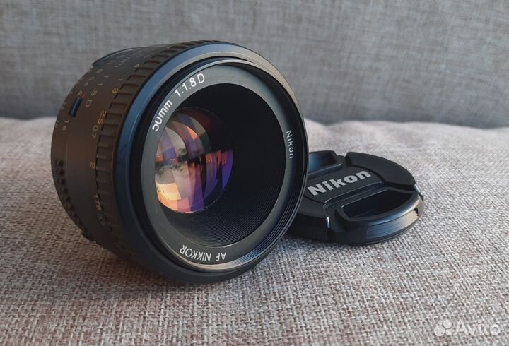 Объектив Nikon 50mm 1.8D